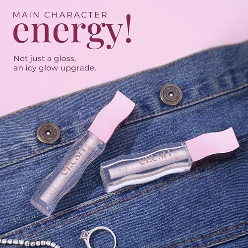 Image of Juice Crush Glossifive Tinted Lip Gloss With High Shine Glossy Finish For Fuller And Plump Lips | Long-Lasting | Hydration | Light-Weight Formula | Moisturising & Non-Sticky | Pack of 4 (Sugar Coat-M01, Pixie dust - M02, Soft Tease - M03, Scandal - M04)