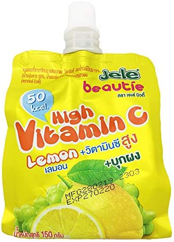 Jelly Carrageenan Mixed Fruit Juice 150 g (Lemon + High Vitamin C + Konyaku)