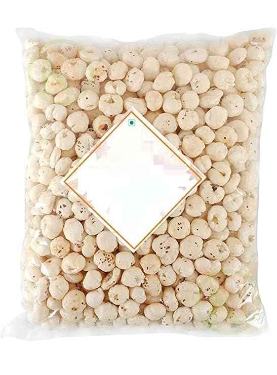 Jumbo Handpicked Lotus Seeds/Fox Nuts Big Size Phool Makhana (Pop/Gorgon Nut Puffed Kernels) 1kg