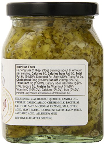 image for World Market Elki's Gourmet Artichoke Lemon Pesto Sauce - Creamy Sprea
