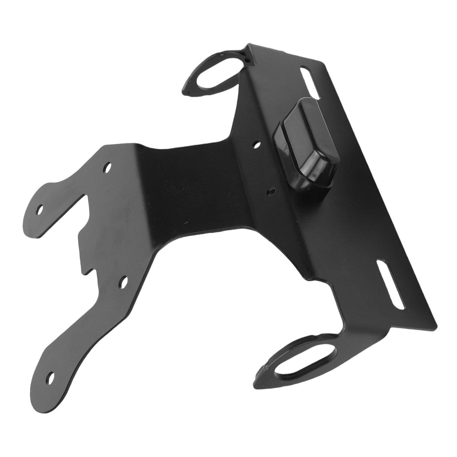 Aramox Supporto targa moto in metallo per | Staffa, fissaggio stabile, robusta, per moto, Africa/Transalp/CB