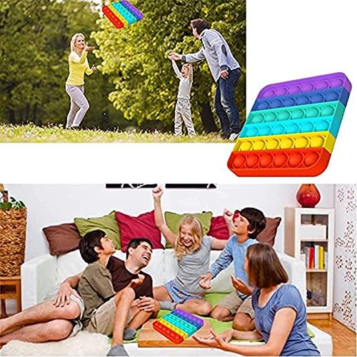 VANREYIN Christmas Push Pop Bubble Fidget ToyDecompression Hand Toy Keychain Toy, Adult Anxiety and Autism Children Decompression Toy ,Children's Decompression Toys ( 20pcs