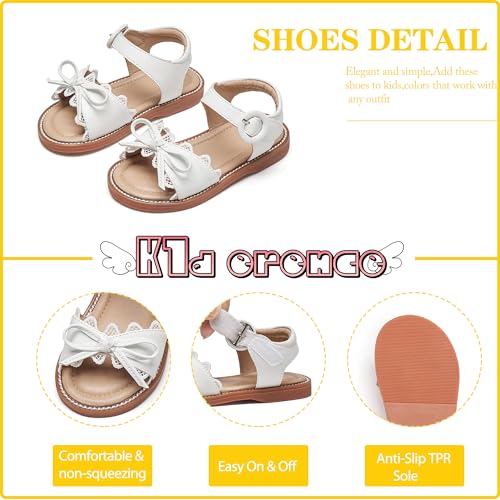 Image of Kiderence Toddler Girls Sandals Little Girls Kids Summer Shoes Toddler Sandals