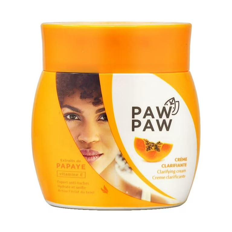 PAW PAW Papaya Cream 300ml 10.1oz Moisturizing Body Cream for Radiant Even-Toned Skin (Pack of 2)
