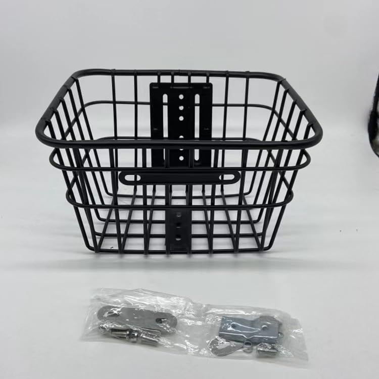 Amazon | 自転車前カゴ (角型) バスケット 自転車 カゴ 前部収納