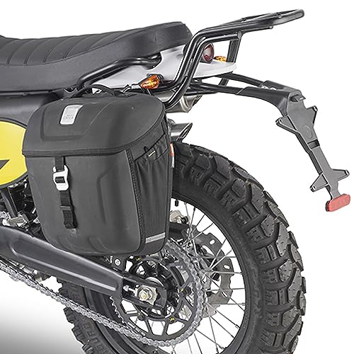 Supports sacoche cavaliere GIVI TMT9150 pour voyager en Fantic Caballero 500
