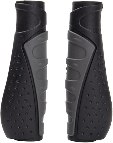 Agarres de manillar de bicicleta cortos, empuñaduras ergonómicas antideslizantes de repuesto de cambio, agarres de goma cómodos para bicicleta BMX