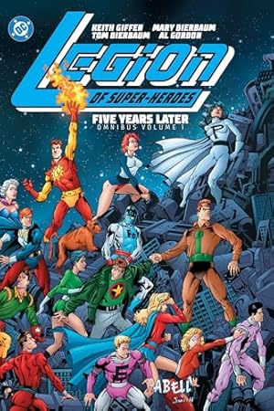 Book cover Legion of Super-Heroes: Five Years Later Omnibus Vol. 1 (2025 Edition)