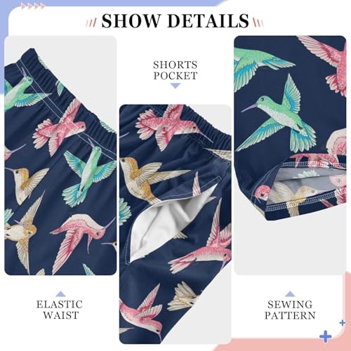 Spring Bird Boys Long Pants Soft Trousers Elastic Waist Kids Lounge Bottoms with Pockets S-XL4