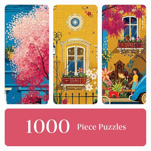 Puzzle de 1000 piezas Temática Floral 15+ años miniatura 3