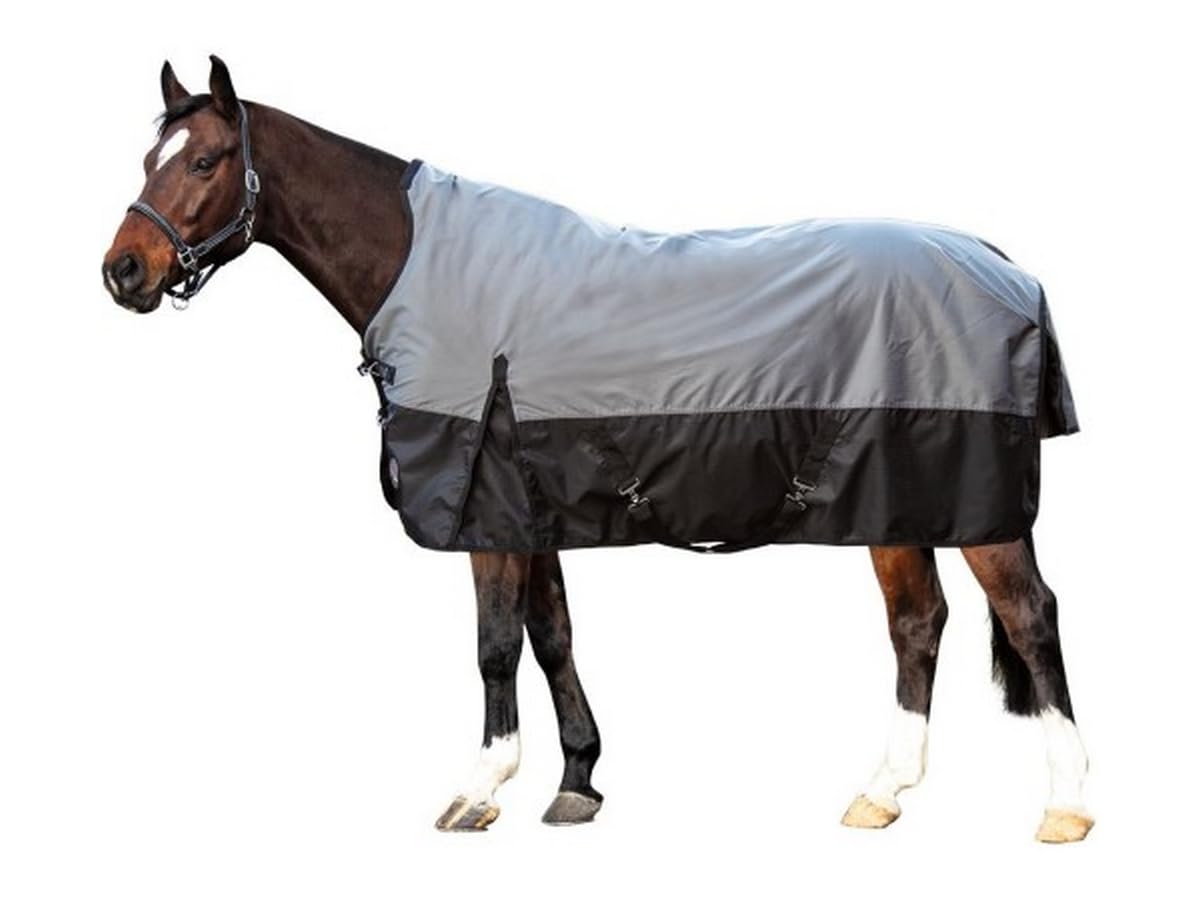 HKM Scandinavia Manta para caballos Gris/Negro 95