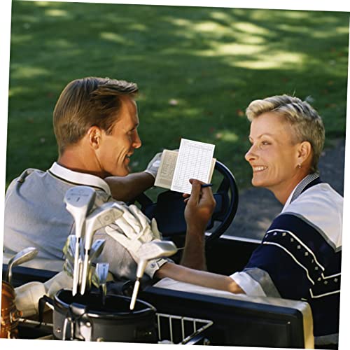 BESPORTBLE: 24 tarjetas de puntuación para golf, portátiles y recubiertas, herramienta práctica para competiciones y registro de resultados, ideal para entusiastas del golf miniatura 6