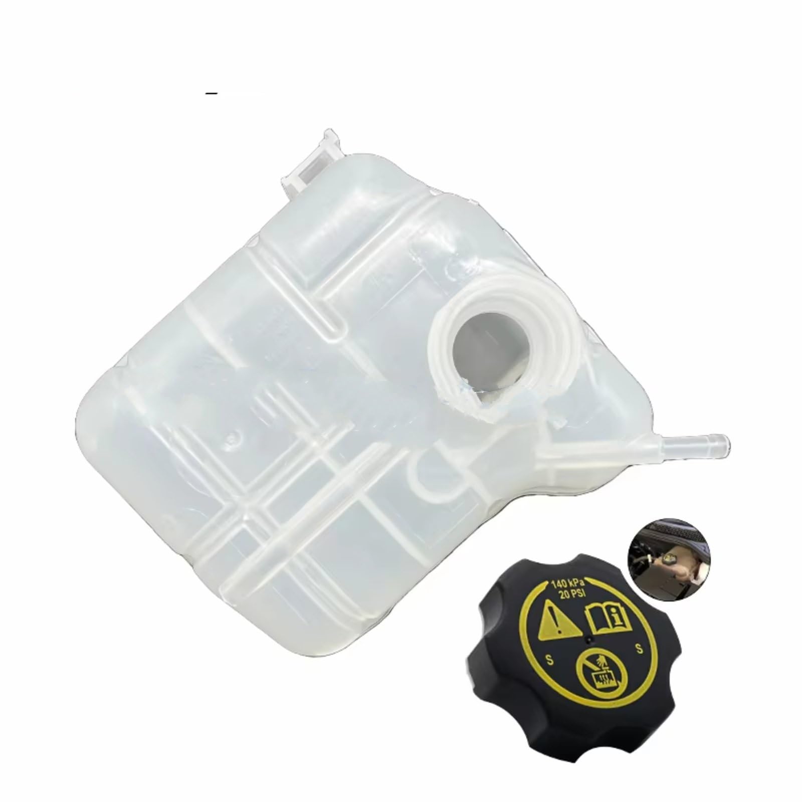 Vaschetta di risalita Compatibile Con Cadillac Per SRX 2010 2011 2012 2013 2014 Parti Ricambio Serbatoio Espansione Liquido Raffreddamento Motore