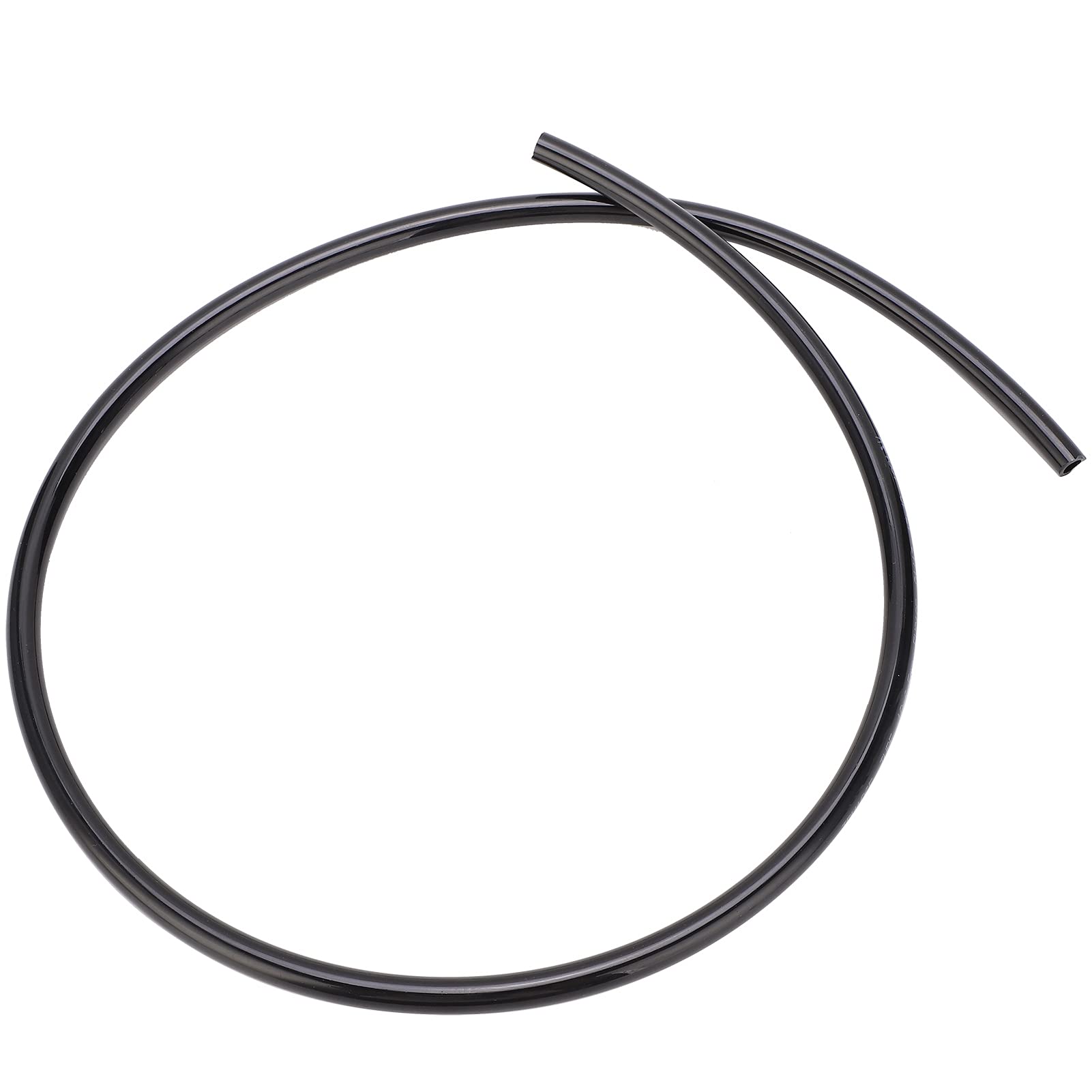 Pneumatischer Schlauch Flexibler Luftkompressor TPU Rohr Rohr für Chemisches Heizöl TPU0604 OD6xID4 Arbeitsdruck 12bar(10m-schwarz)