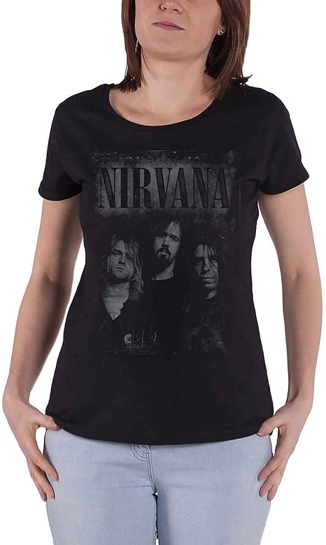 t shirt nirvana donna