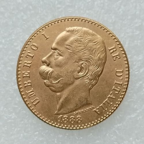 【CONFEZIONE】: - 1 moneta. Le nostre monete sono tutte copie da collezione e per gioco. I motivi sulle monete sono tutti realizzati facendo riferimento a materiali storici reali. Si prega di non acquistarle come monete da collezione originali. Vendiamo queste monete replica solo per rendere la vostra collezione perfetta.