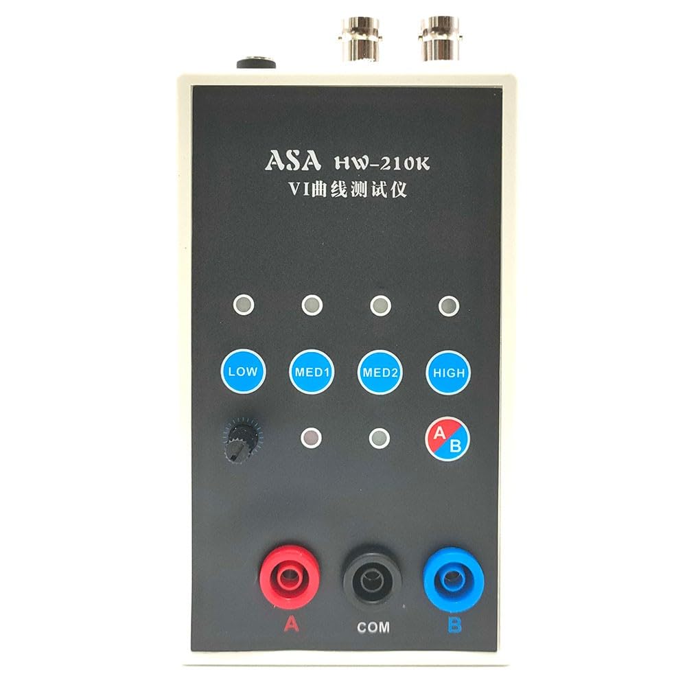 HW-210K - Probador de curva VI de mano, osciloscopios analógicos y digitales, para analizador de placa de circuito de entrada de señal dual