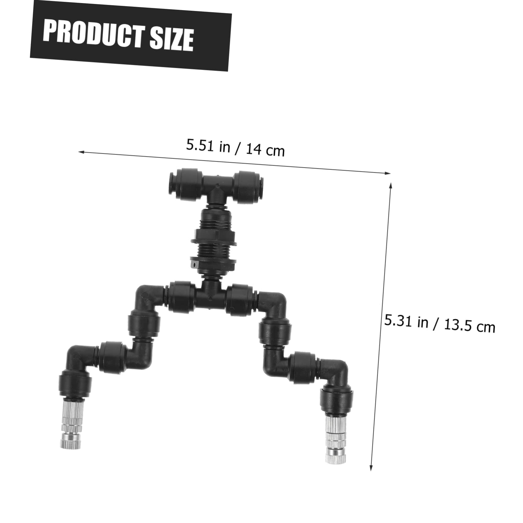 INOOMP 4piezas Rociador De Para Terrarios De Reptiles Cabezal De Pulverización Para Paisajismo Diseño y Instalación Para Humidificar y Enfriar Entornos Reptilianos