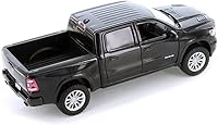 Vista 3 de Dodge Ram 1500 Crew Cab Laramie, Black, 2019, Model Car, Motormax 1:24