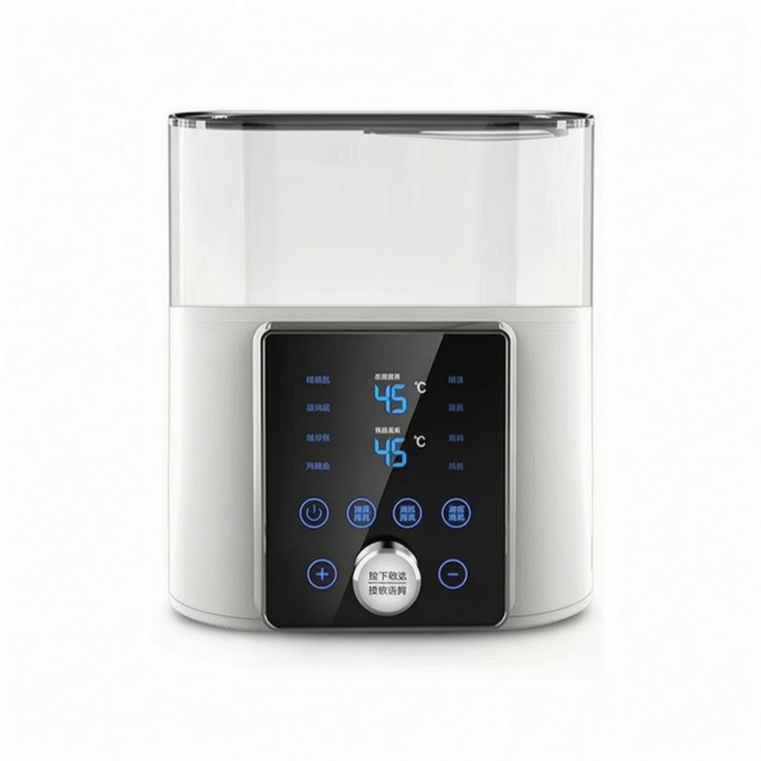 Ojiva® 2-in-1 Bottle Warmer with Sterilizer Easy to Use Bottle Warmer with Sterilizer Lid Digital Appliance Electric for Parents, Newborns, Kitchen, Nursery, White, EU 220V-image-19