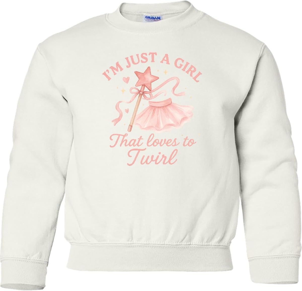 inktastic Girls Ballet Dance Youth Sweatshirt
