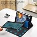 OYEEICE for iPad 9th Generation Case with Keyboard 10.2'' - 7 Color Backlit Wireless Keyboard Cover with Pencil Holder for iPad 9th/8th/7th Gen 10.2 inch, iPad Air 3rd Gen & iPad Pro 10.5