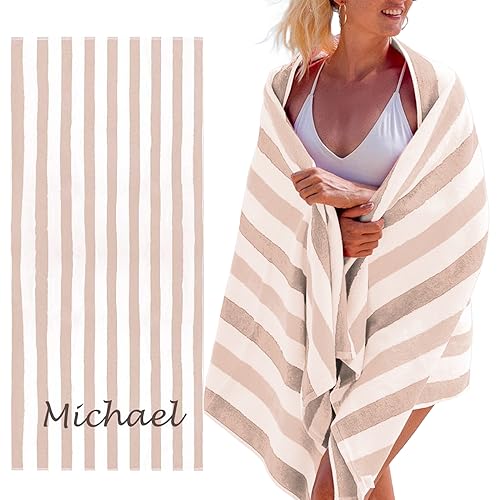 Personalized Passion Beach Towels for Adults - Custom Pool Towels