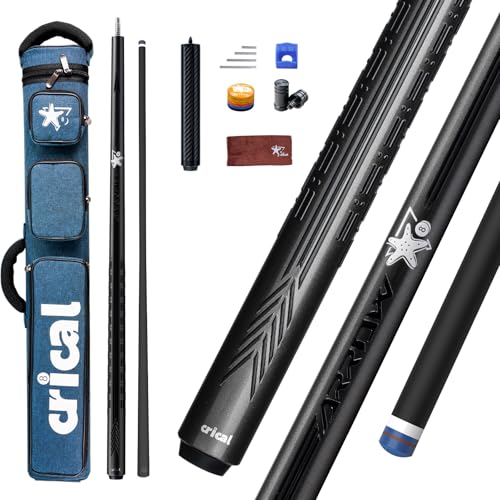 Set de Taco de Billar CRICAL Fibra de Carbono 58 pulgadas