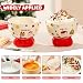 Imagen de QIANAI 2 Piezas Tazas de Café Navideñas