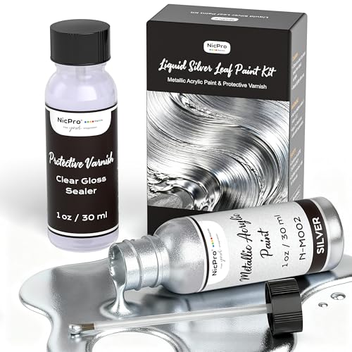Nicpro Liquid Silver Leaf Kit