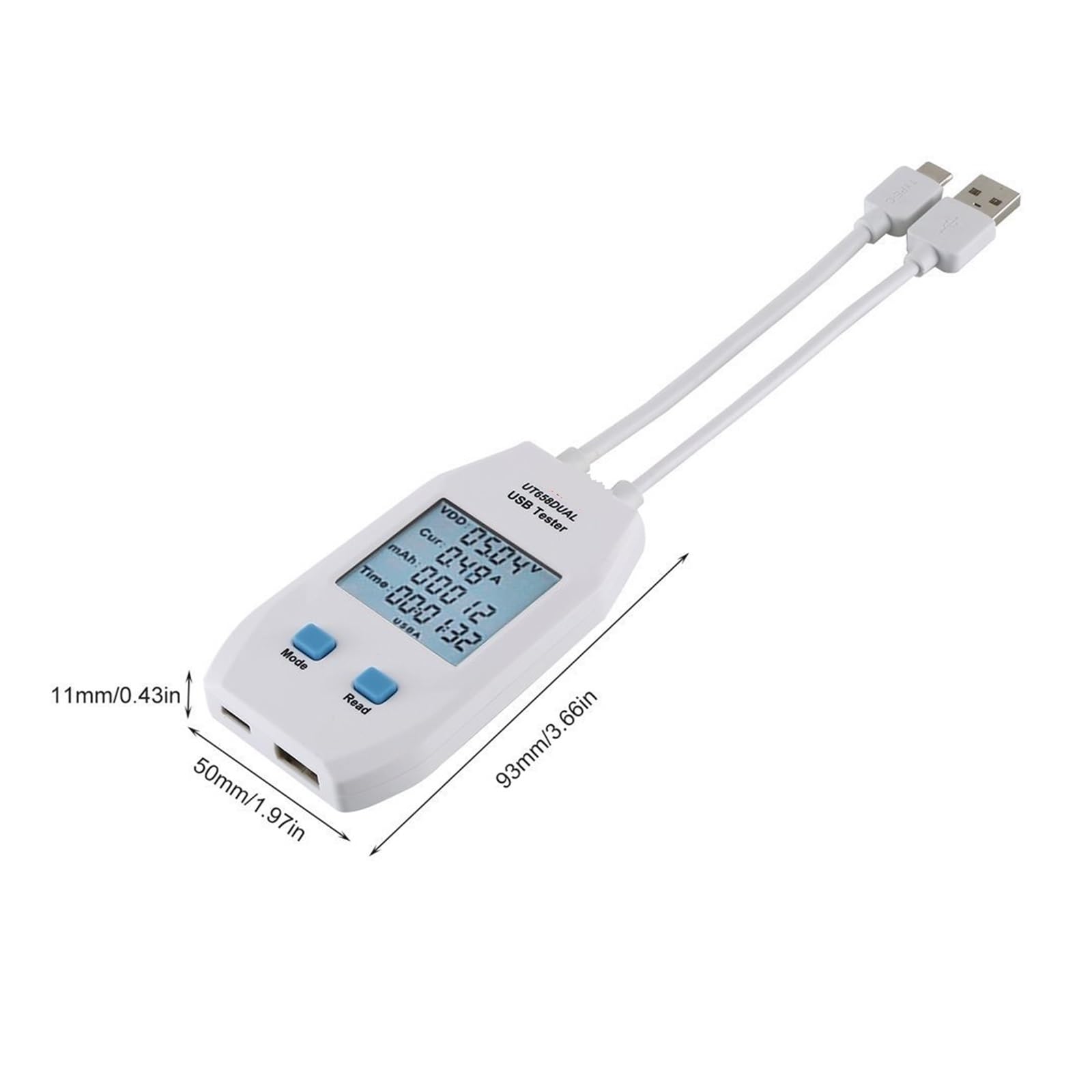 0,28 Pollici DC 0-100V 3 Fili Mini Misuratore Di Tensione Voltmetro - Foto 9