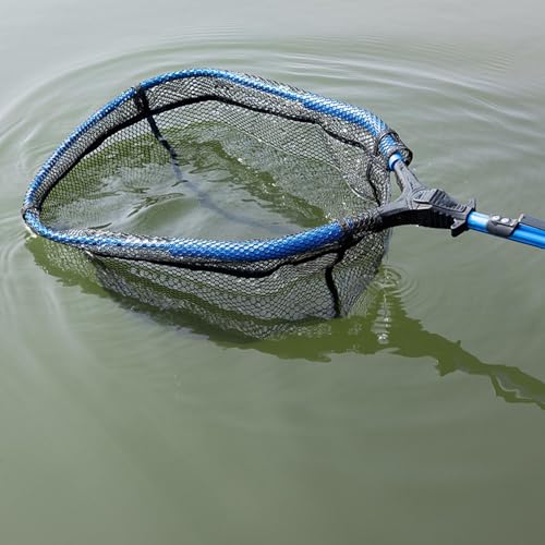 Filet de pêche pliable à ouverture rapide avec manche rigide anticorrosion en alu - 3