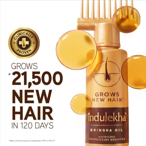 Indulekha Ayurvedic Hair Growth Oil 250ml - Image 3