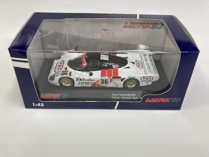 Amazon.co.jp: ワーク83 1/43 ポルシェ ダウアー 962 チーム
