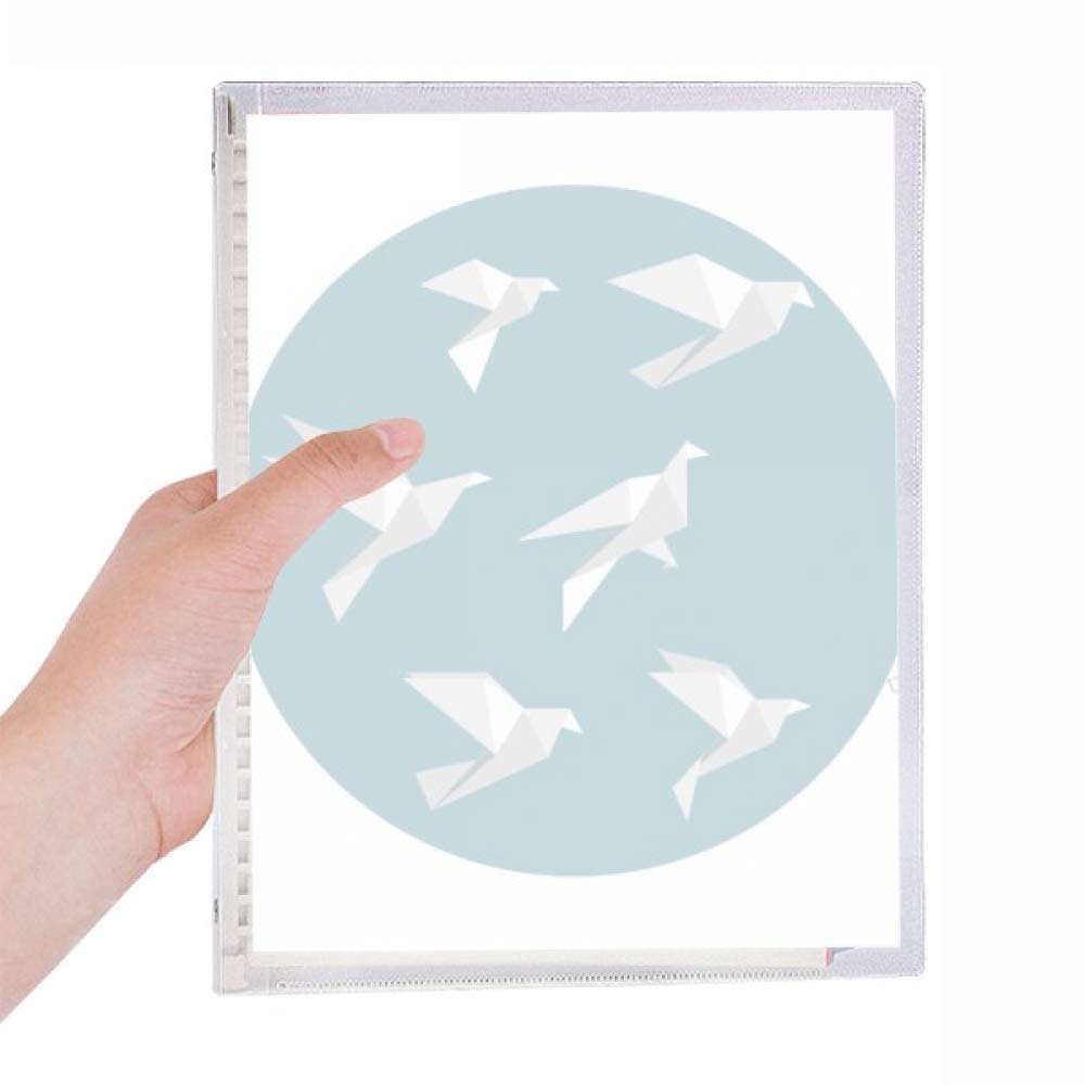 Carnet de notes pigeon abstrait à spirale pour organiser ses idées - 5