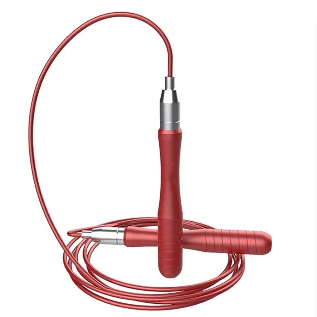 ZSH Corde à sauter autobloquante pour adulte, fitness professionnelle, perte de poids, sport de course en acier, brûler les graisses pour les étudiants, étudiants, a