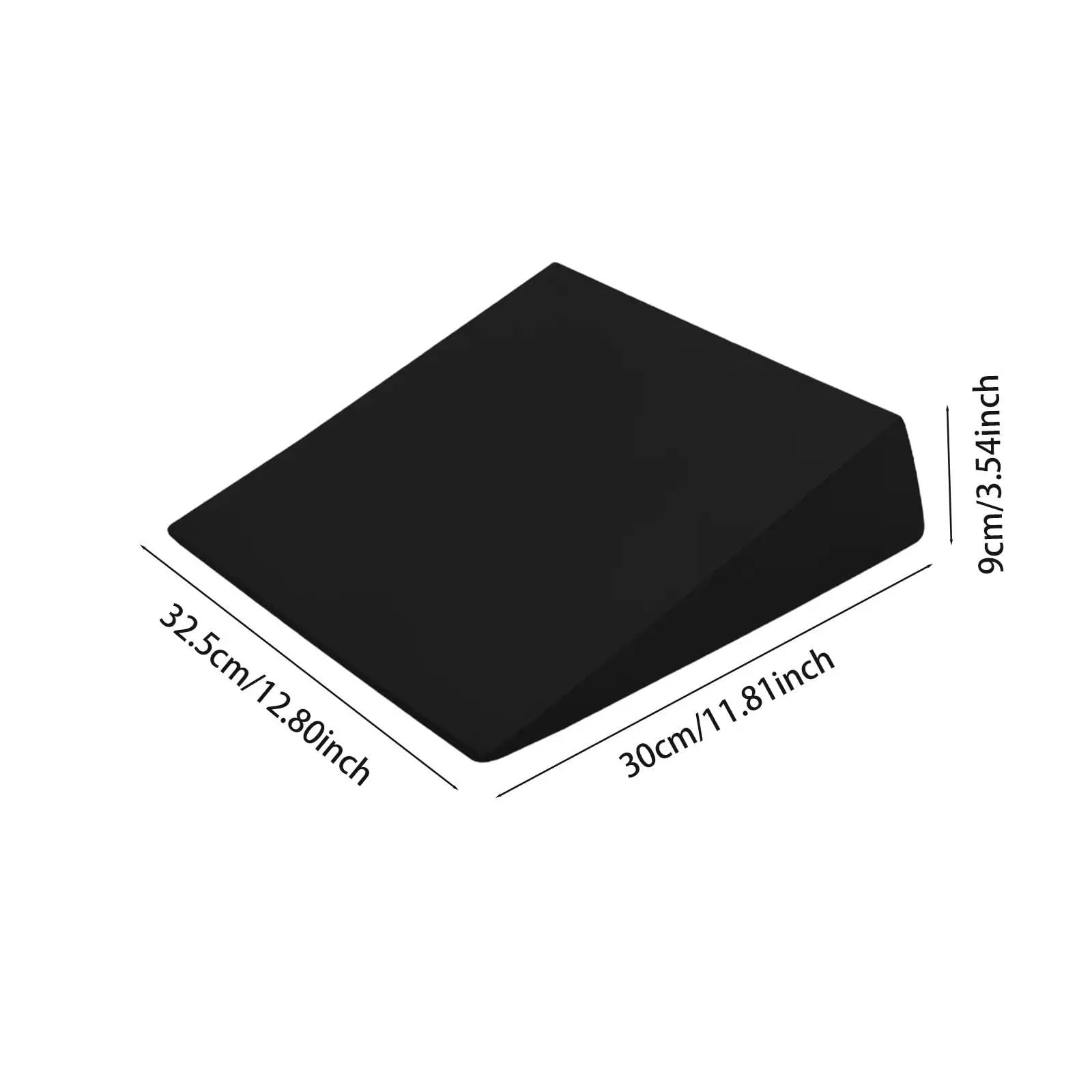 Blocchi Yoga Blocco a cuneo for squat e yoga, cuscino poggiapiedi, blocco a cuneo inclinato for l'allenamento muscolare