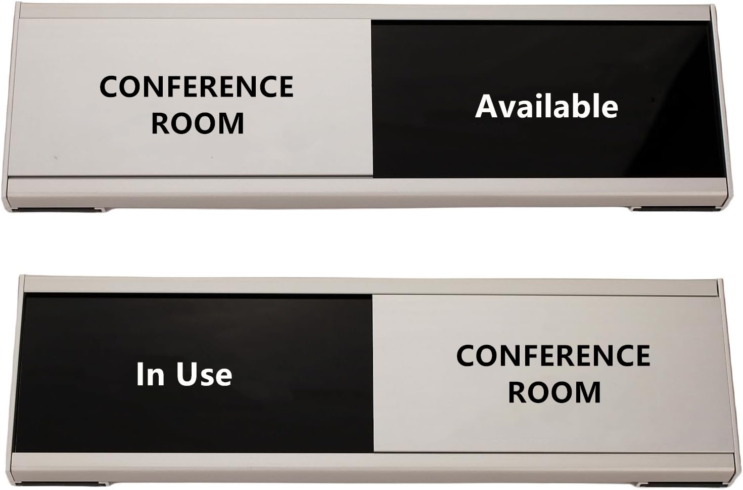 Conference room signs for door privacy sign American minimalist, In Use/Available Thickened aluminium adjusts the sliding Conference Vacant Occupied office signs