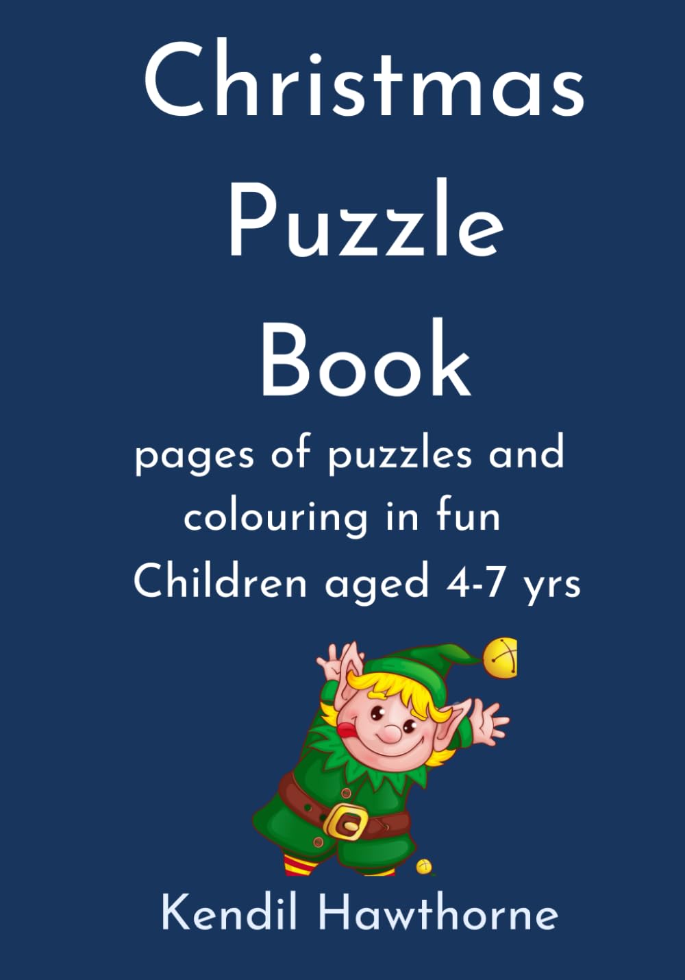 Christmas puzzle book: Christmas puzzles and games