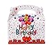 FLOFIA 30pz Scatole Regalo Compleanno Scatoline Portaconfetti in Carta Bomboniere Scatole Happy Birthday per Regalini Confetti Caramelle Cioccolati Compleanno