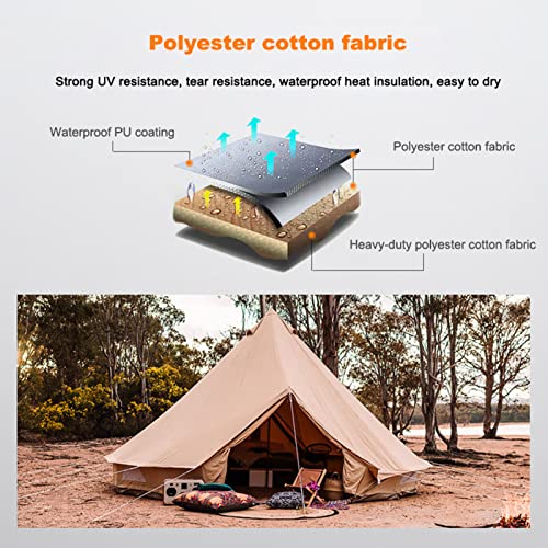 Carpa Yurt Extra Grande para 6-8 Personas 4 Estaciones miniatura 3