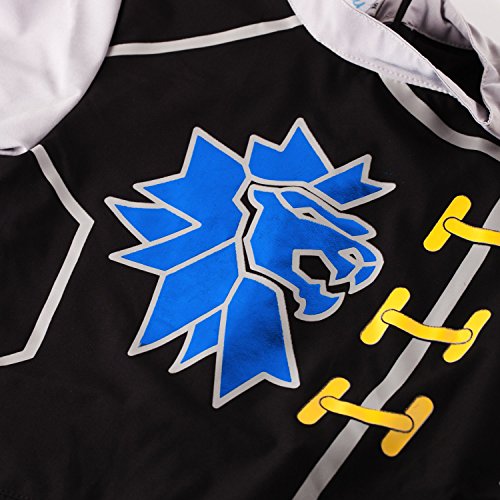 Katara 1771-12 1771 - Ninja Kostüm Anzug, Kinder, Verkleidung Fasching Karneval, Größe L, Grau Schwarz