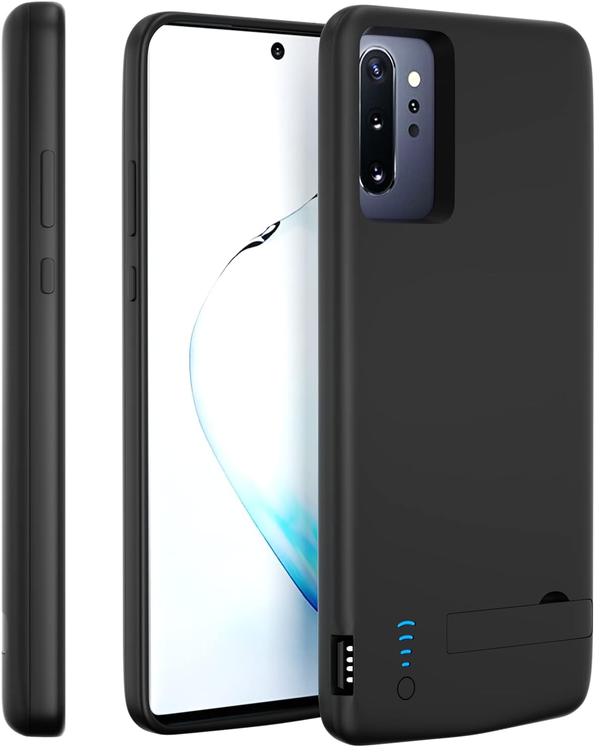 Note 10+ Battery Case, 6000mAh Extended Battery Charging Case for Samsung Galaxy Note 10 Plus Rechargeable External Backup Battery Power Bank Protective Charger Case,Extended Your Battery Life