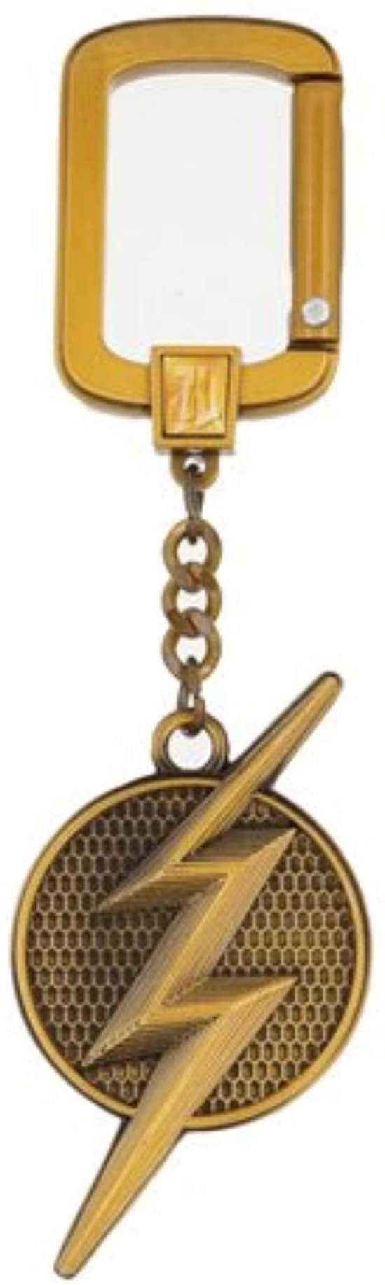 Flash Logo Pewter Key Ring