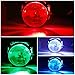 iJDMTOY Mini 3.0-Inch H1 Bi-Xenon Front Lighting Retrofit Projector Lens W/RGB Color-Changing LED Demon Eye Lighting Kit Compatible with Custom Lighting DIY