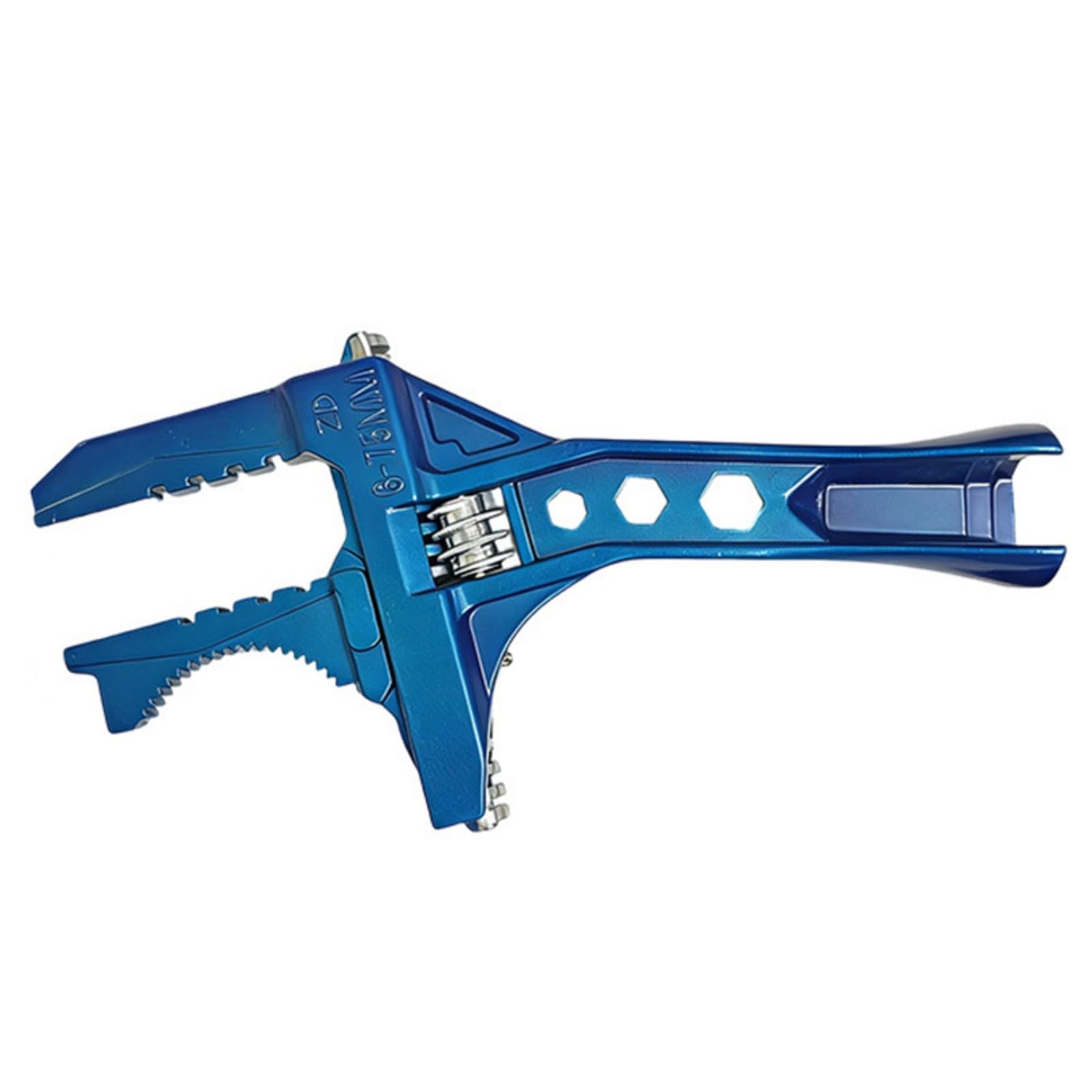 Hsioluted Universals Bathroom Wrench with Wide Jaw Opening Bathroom Plumbing Nut Adjustable Spanner Enduring Large Opening Ergonomic Design Pipe Wrench