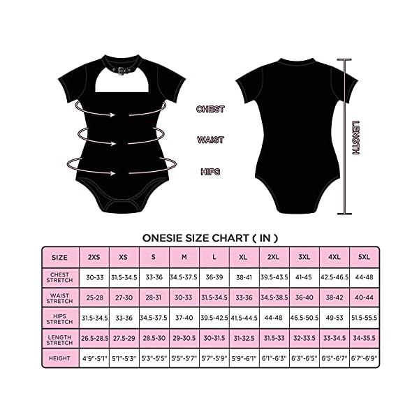 Littleforbig Cotton Button Crotch Romper Onesie Pajamas Bodysuit – Collared Black XL