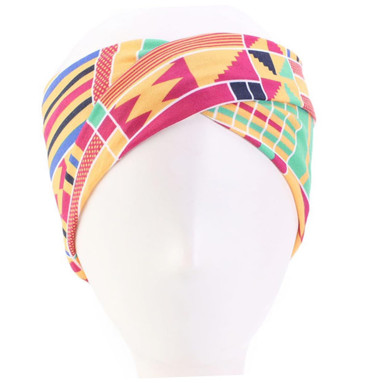 FRCOLOR 2 Juegos de Diademas Cruzadas Elásticas para Mujer Bandas para El Sudor de Yoga Accesorios para El Cabello de Estilo Tocados de Moda para Mujer Diademas Cómodas 6 Unidades