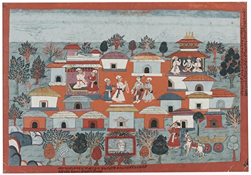 Tallenge - An illustration to the Bhagavata Purana King Janaka gr...