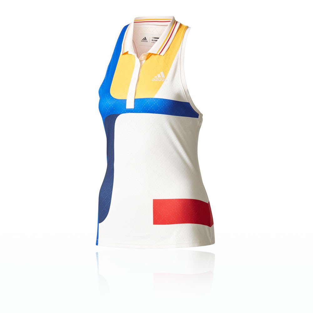 adidas NY C/B Tank Maglietta, Donna, Bianco (Blatiz), XS